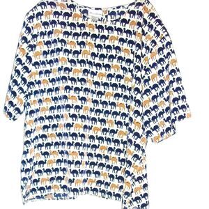 Camel Design Size 32W Pullover Tunic Top Shirt Vintage from Maggie Barnes